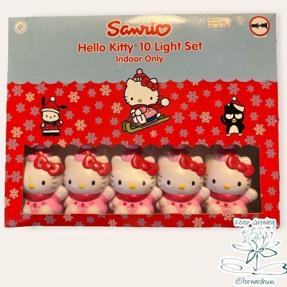 Hello Kitty Holiday Hello Kitty Light Indoor Set Works Poshmark
